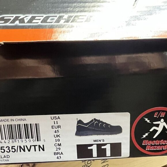 Skechers Mens Malad Sneaker Navy Size 11 M main image 6
